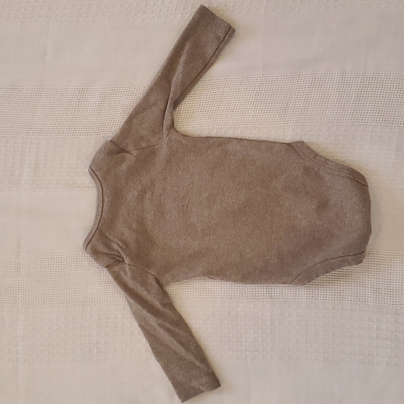 Brown Football Onesie - Carter's (6M - EUC) - Picture 3 of 4